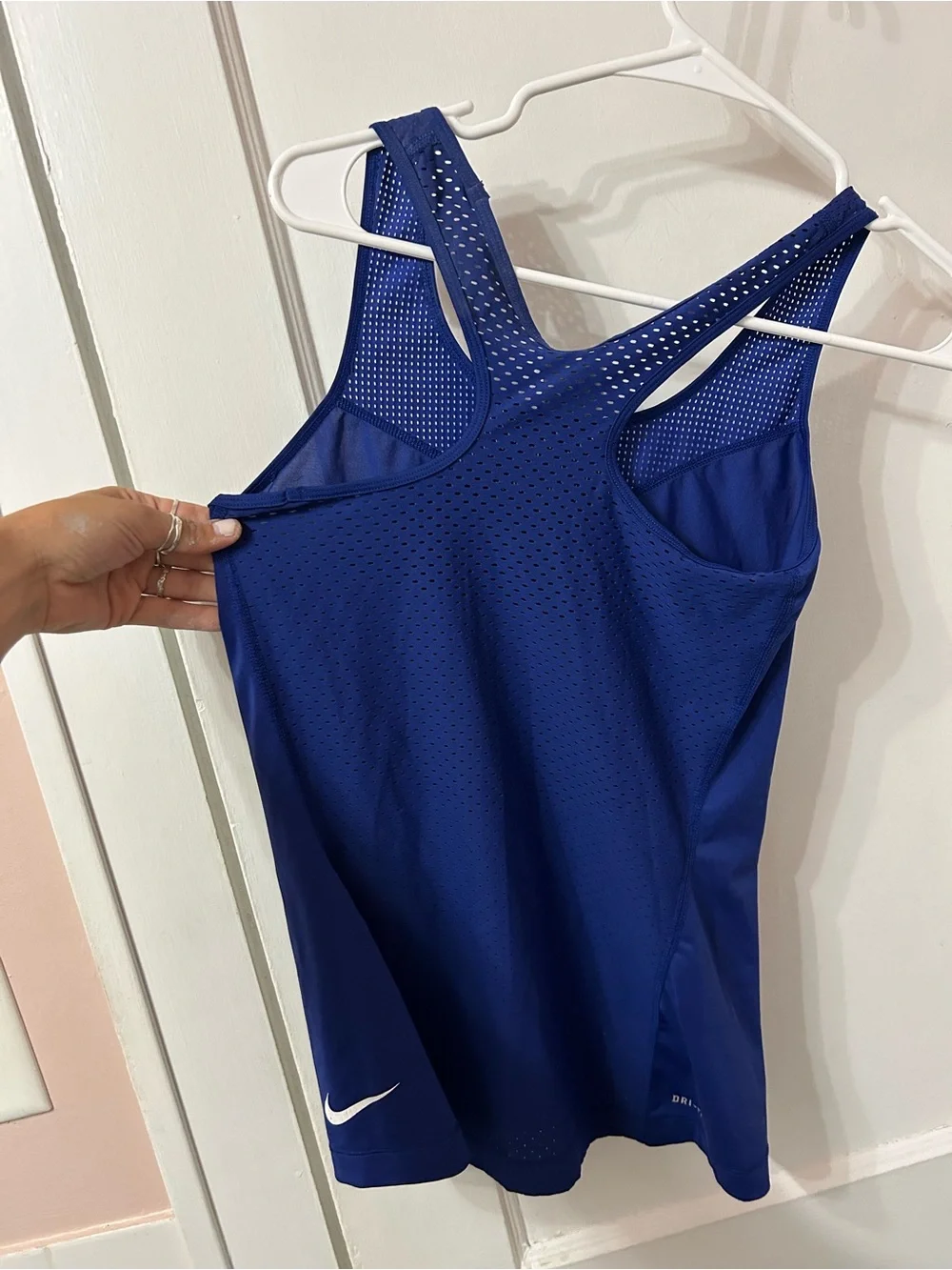 Nike Women’s Royal Blue Mesh Back Athletic Tank
